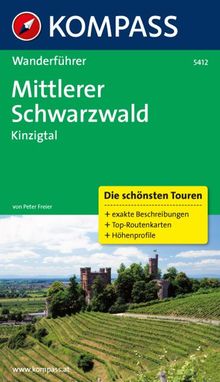 Mittlerer Schwarzwald, Kinzigtal, KOMPASS Wanderführer