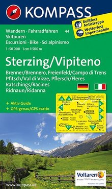 Sterzing / Vipiteno, MAIRDUMONT: KOMPASS-Wanderkarten
