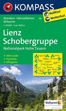 KOMPASS Wanderkarte Lienz - Schobergruppe - Nationalpark Hohe Tauern, MAIRDUMONT: KOMPASS-Wanderkarten