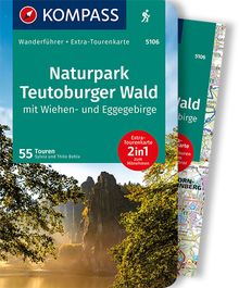 Naturpark Teutoburger Wald mit Wiehen- und Eggegebirge, 55 Touren, MAIRDUMONT: KOMPASS Wanderführer
