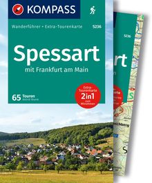 Spessart, 65 Touren mit Extra-Tourenkarte, MAIRDUMONT: KOMPASS Wanderführer