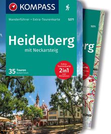 Heidelberg mit Neckarsteig, 35 Touren, KOMPASS Wanderführer