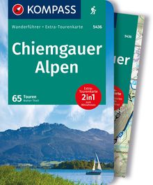 Chiemgauer Alpen, 65 Touren mit Extra-Tourenkarte, KOMPASS Wanderführer