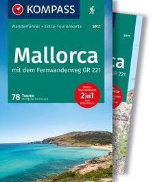 Mallorca, 78 Touren mit Extra-Tourenkarte, MAIRDUMONT: KOMPASS Wanderführer