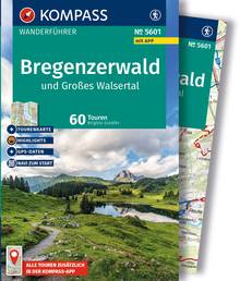 Bregenzerwald und Großes Walsertal, 60 Touren mit Extra-Tourenkarte, MAIRDUMONT: KOMPASS Wanderführer