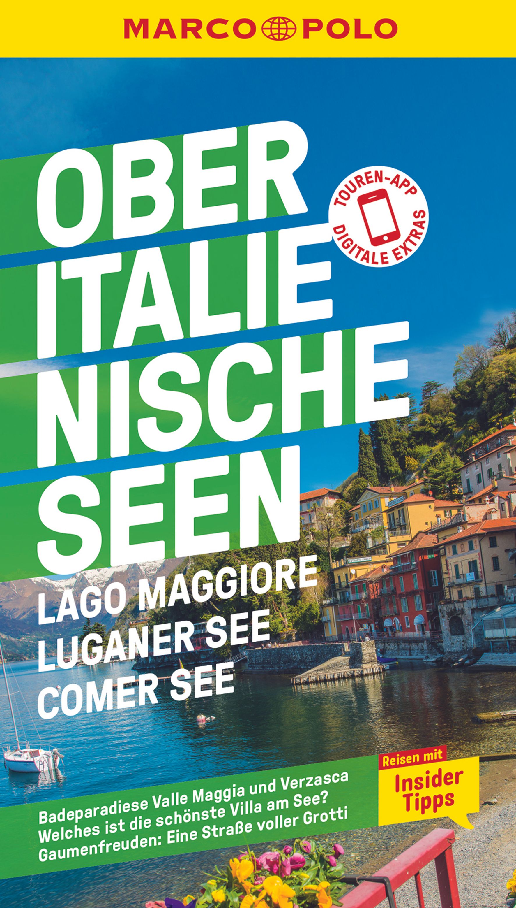 MAIRDUMONT Oberitalienische Seen, Lago Maggiore, Luganer See, Comer See