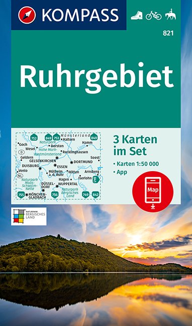 MAIRDUMONT KV WK 821 Ruhrgebiet (3-K-Set)