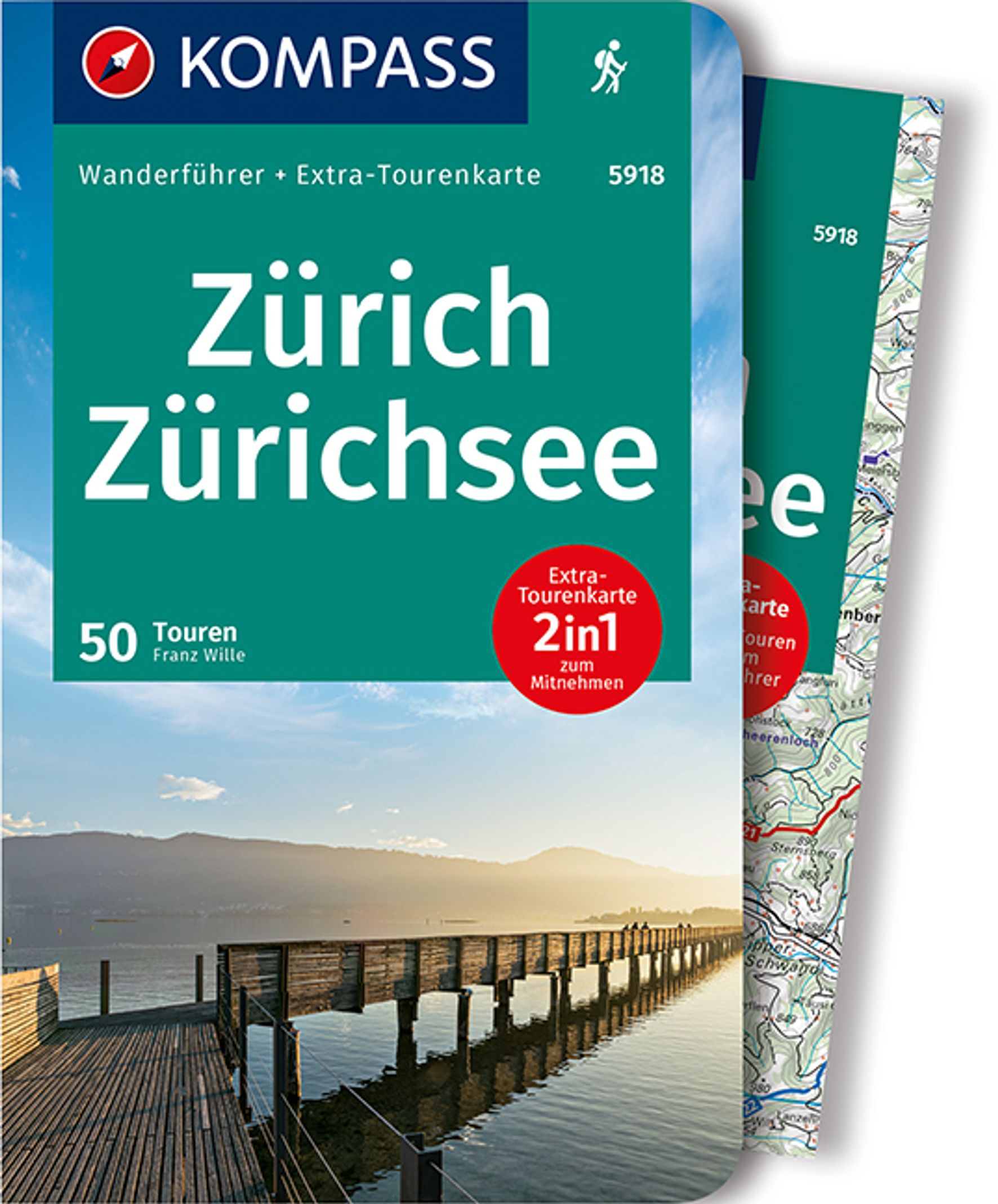 MAIRDUMONT Zürich, Zürichsee, 50 Touren mit Extra-Tourenkarte