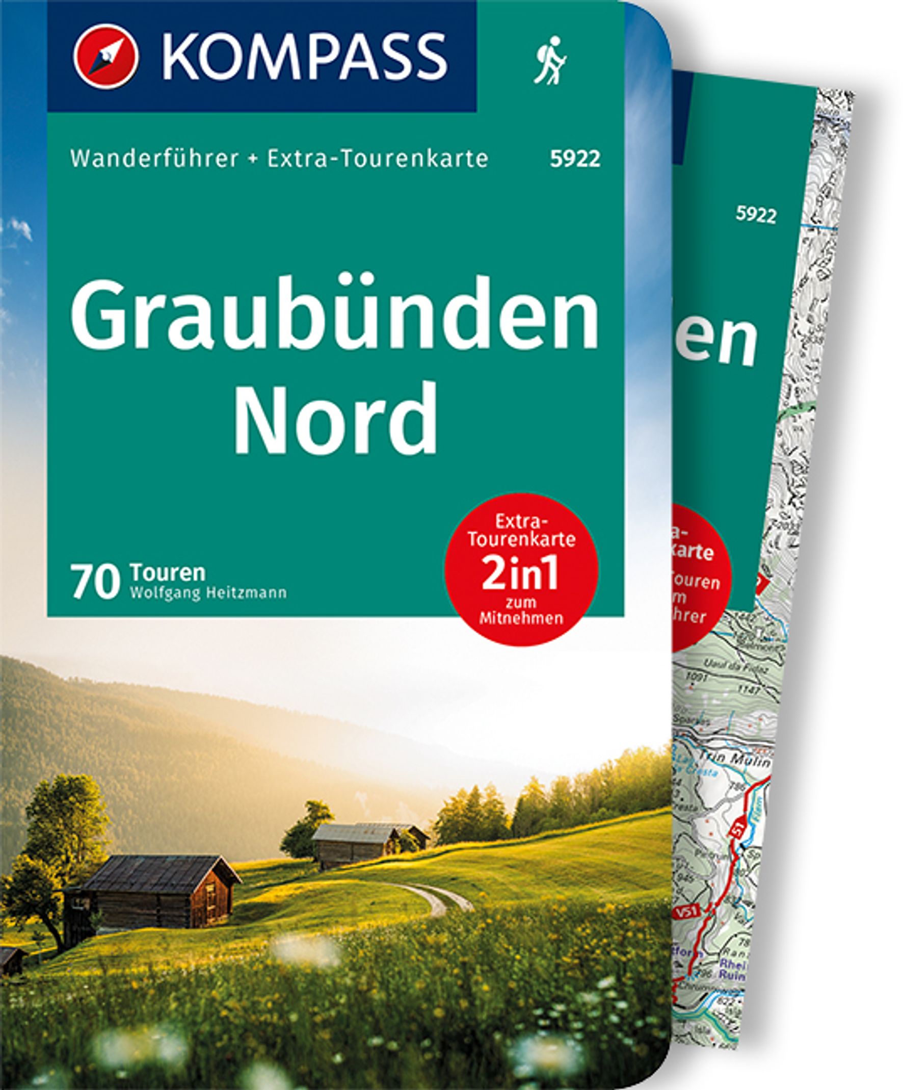MAIRDUMONT Graubünden Nord, 70 Touren mit Extra-Tourenkarte