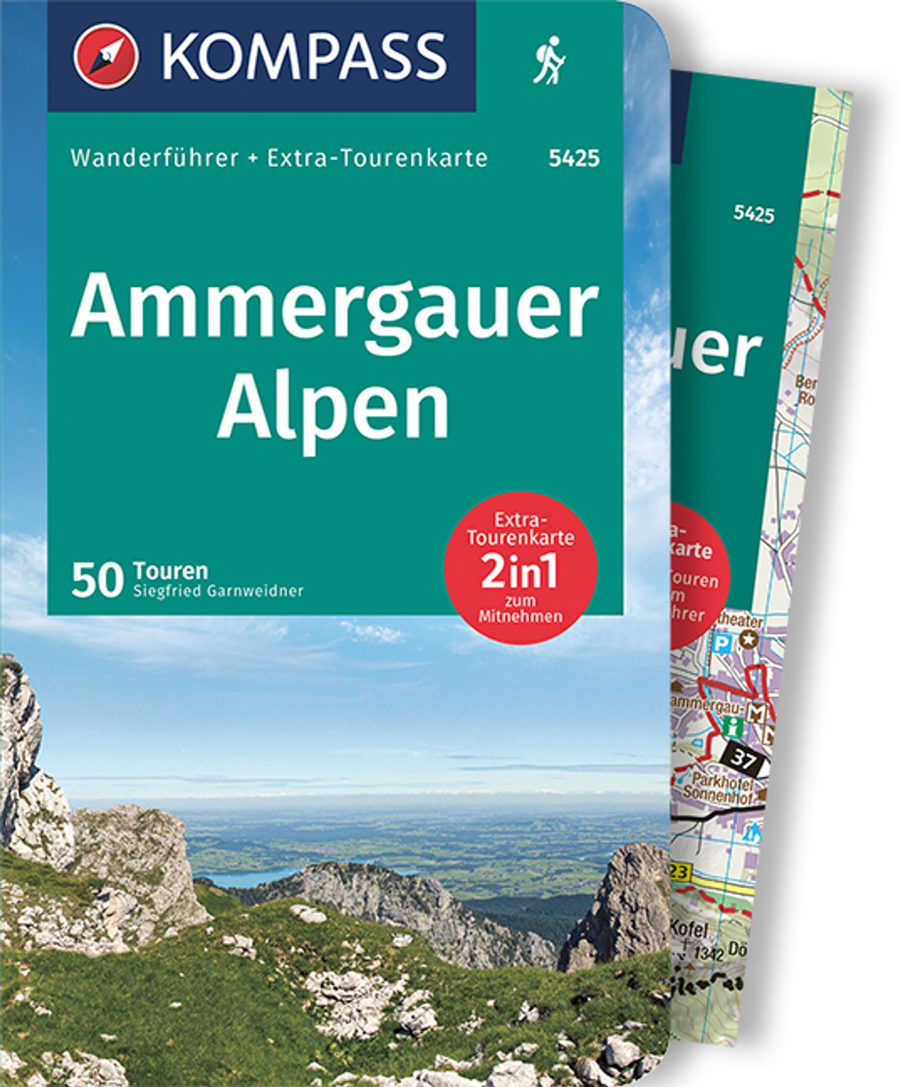 MAIRDUMONT Ammergauer Alpen, 50 Touren