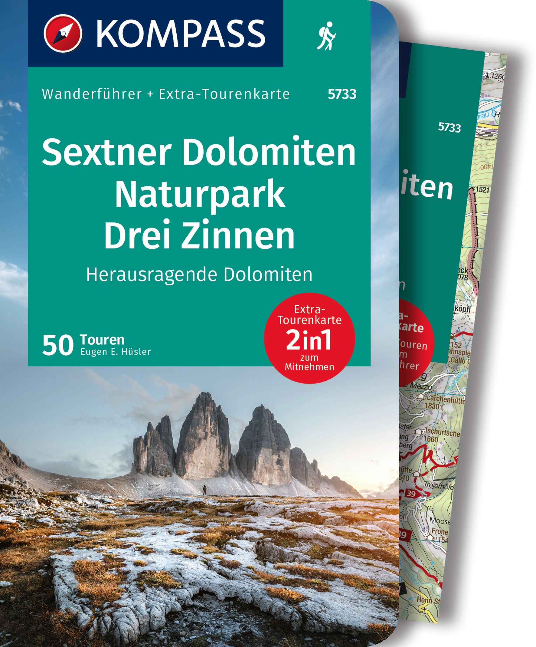 MAIRDUMONT Sextner Dolomiten, Naturpark Drei Zinnen - Herausragende Dolomiten, 50 Touren mit Extra-Tourenkarte