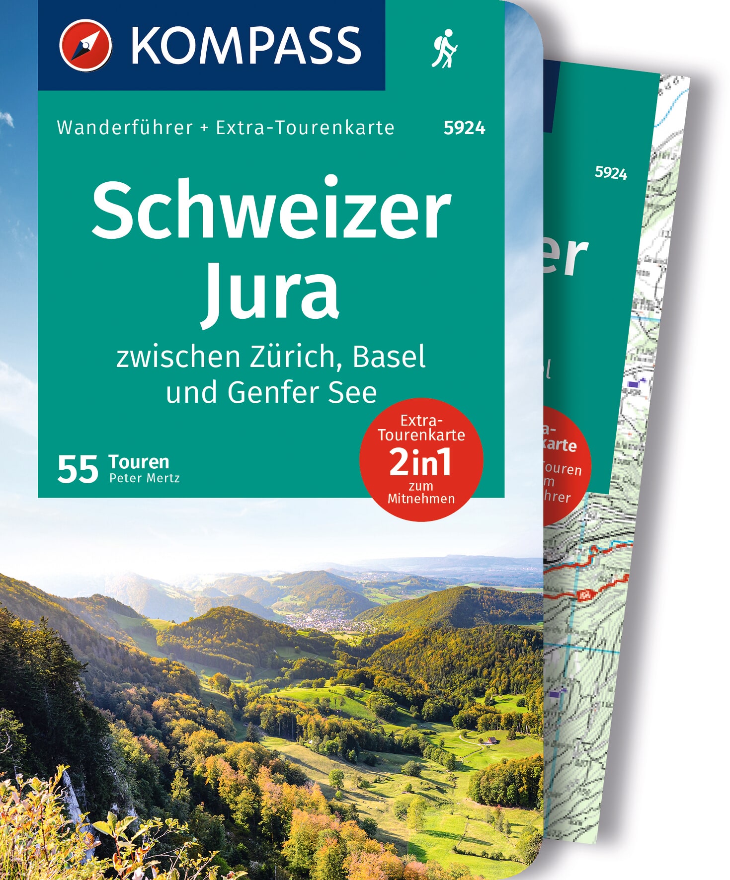 MAIRDUMONT Schweizer Jura, 55 Touren mit Extra-Tourenkarte