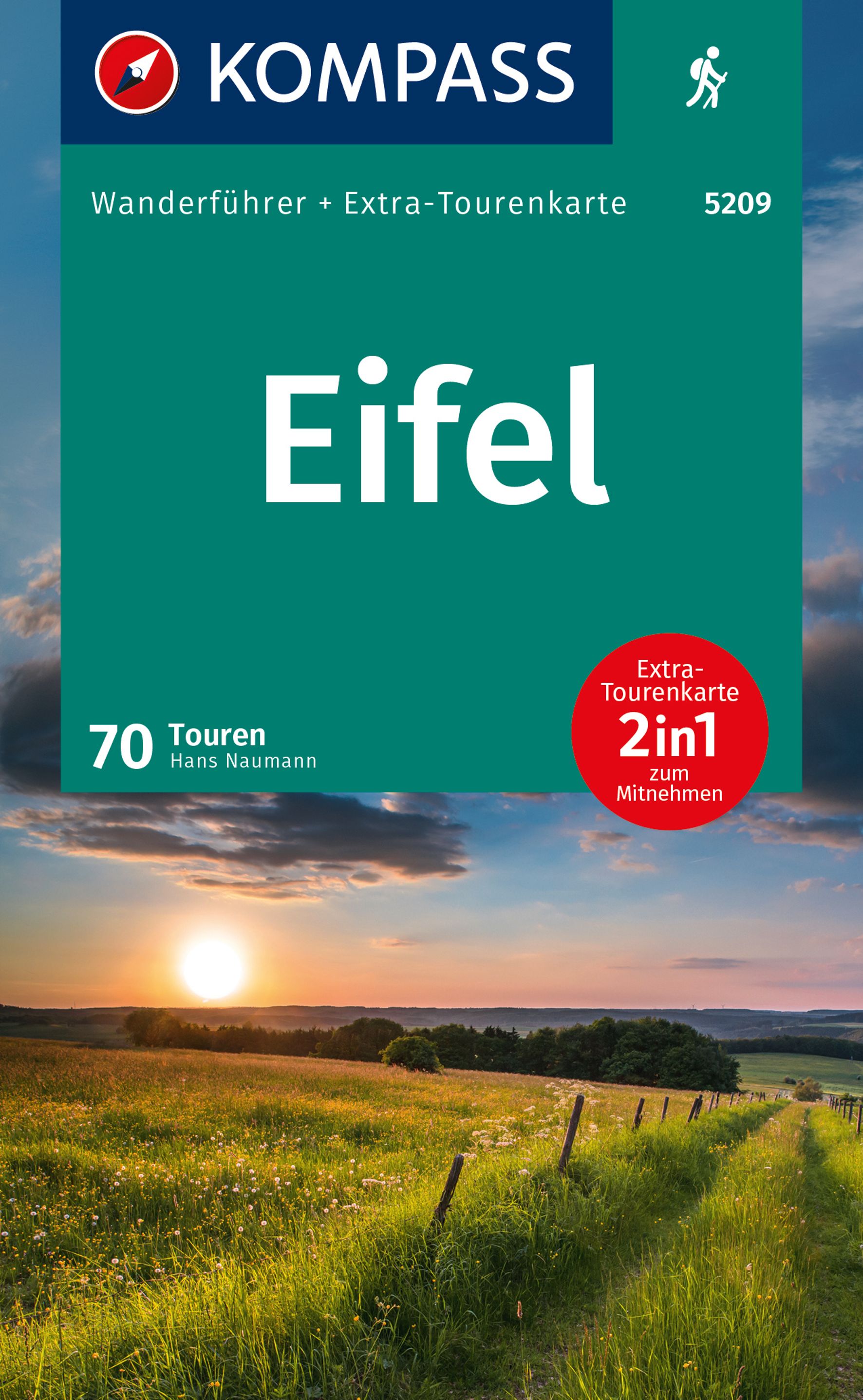 MAIRDUMONT Eifel, 70 Touren mit Extra-Tourenkarte