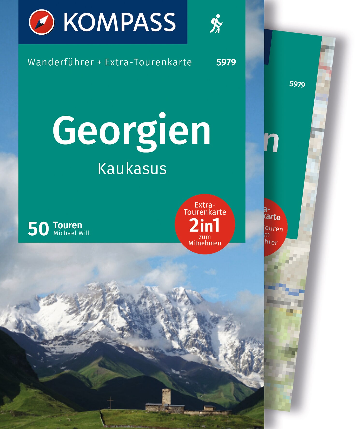 MAIRDUMONT Georgien, Kaukasus, 50 Touren mit Extra-Tourenkarte