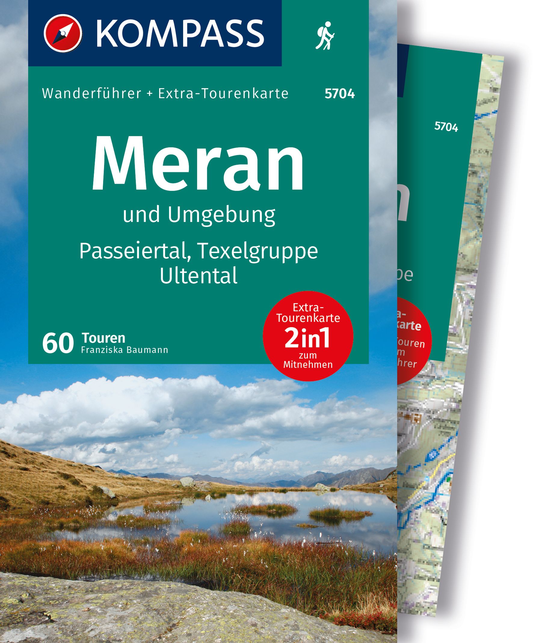 MAIRDUMONT Meran und Umgebung, Passeiertal, Texelgruppe, Ultental, 60 Touren mit Extra-Tourenkarte