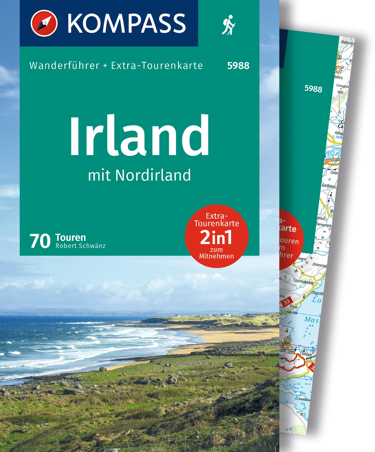 MAIRDUMONT Irland mit Nordirland, 70 Touren mit Extra-Tourenkarte