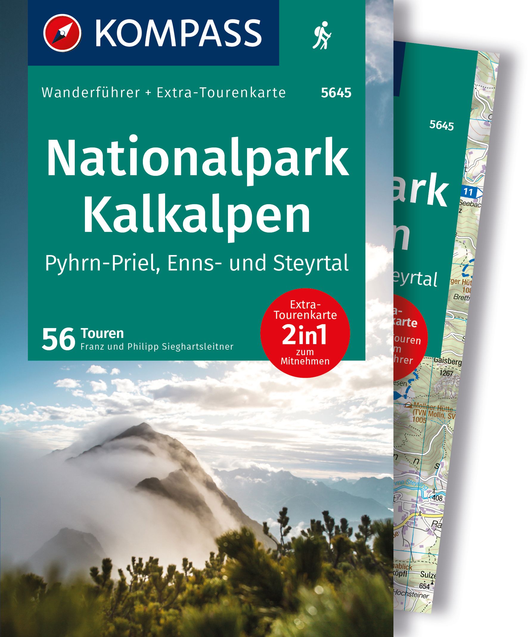 MAIRDUMONT Nationalpark Kalkalpen - Pyhrn-Priel, Enns- und Steyrtal, 56 Touren mit Extra-Tourenkarte