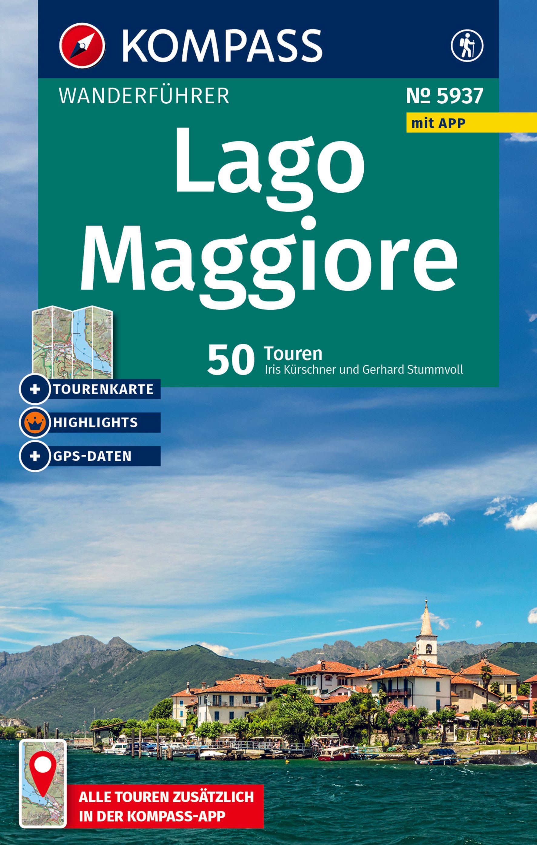 MAIRDUMONT Lago Maggiore, 50 Touren mit Extra-Tourenkarte