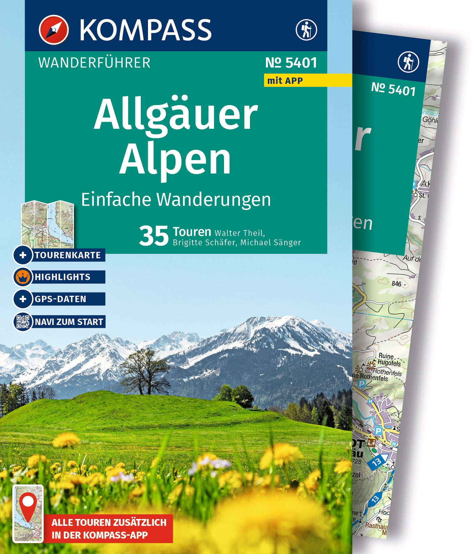 MAIRDUMONT Allgäuer Alpen, einfache Wanderungen, 35 Touren mit Extra-Tourenkarte