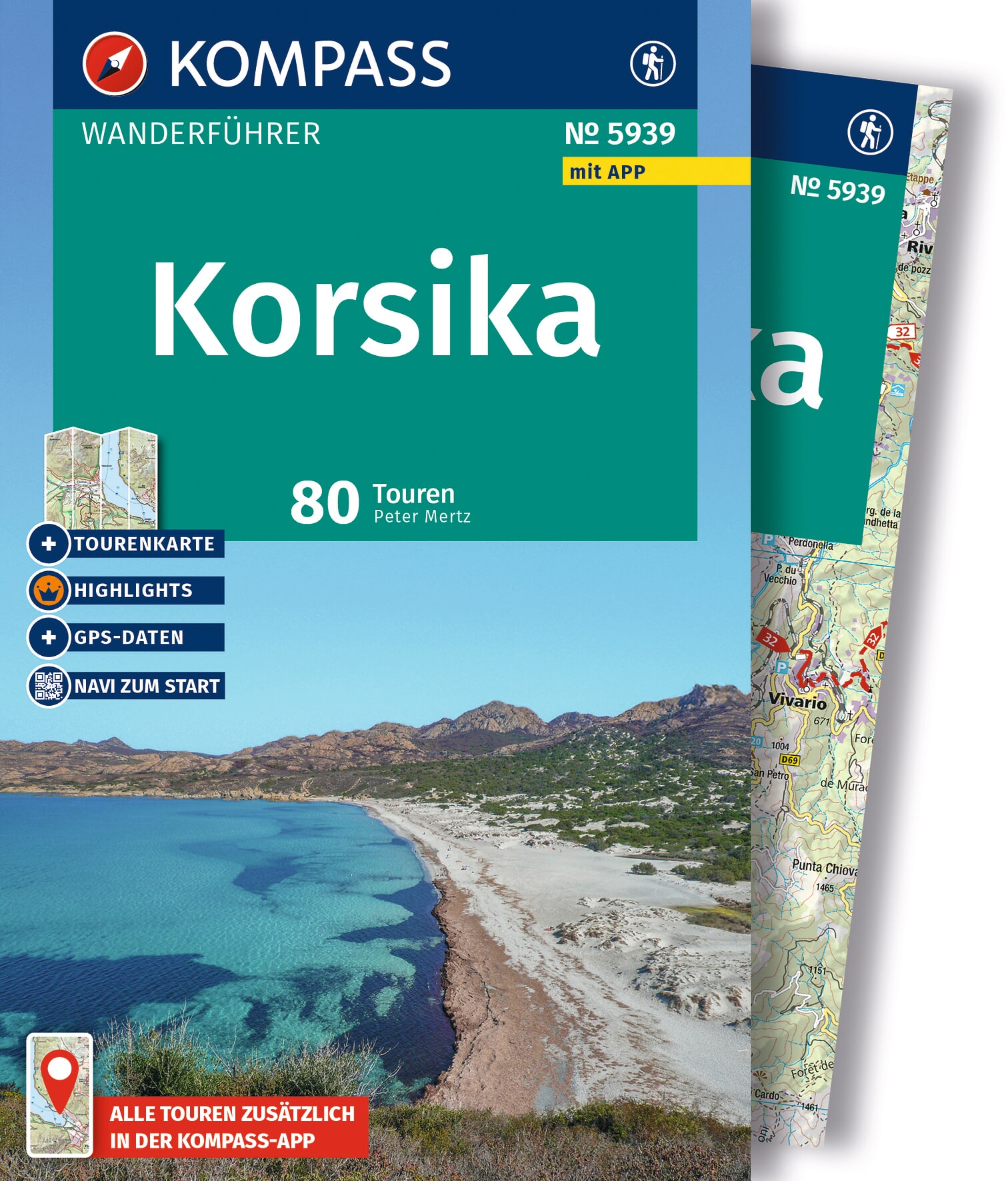 MAIRDUMONT Korsika, 80 Touren mit Extra-Tourenkarte