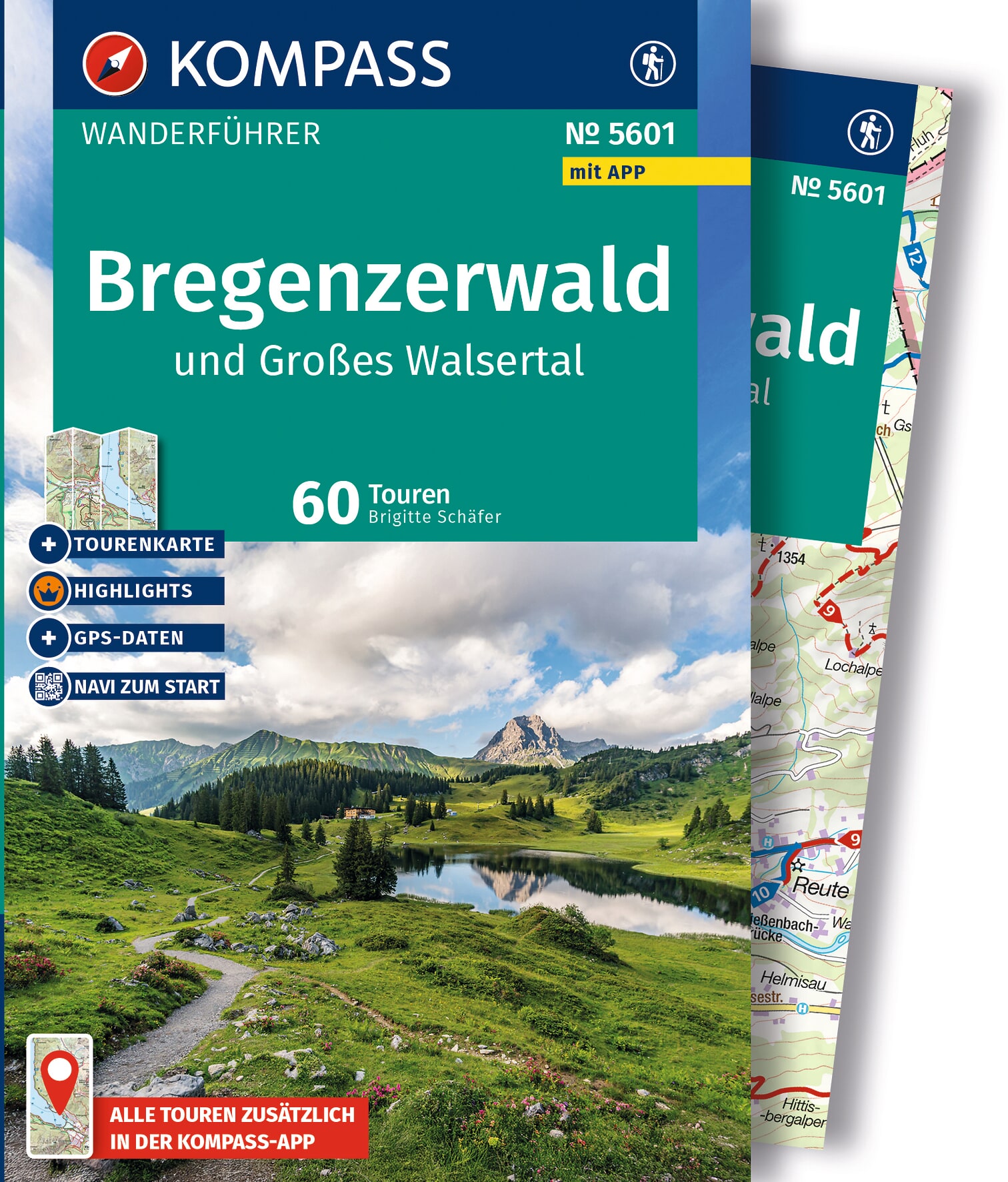 MAIRDUMONT Bregenzerwald und Großes Walsertal, 60 Touren mit Extra-Tourenkarte