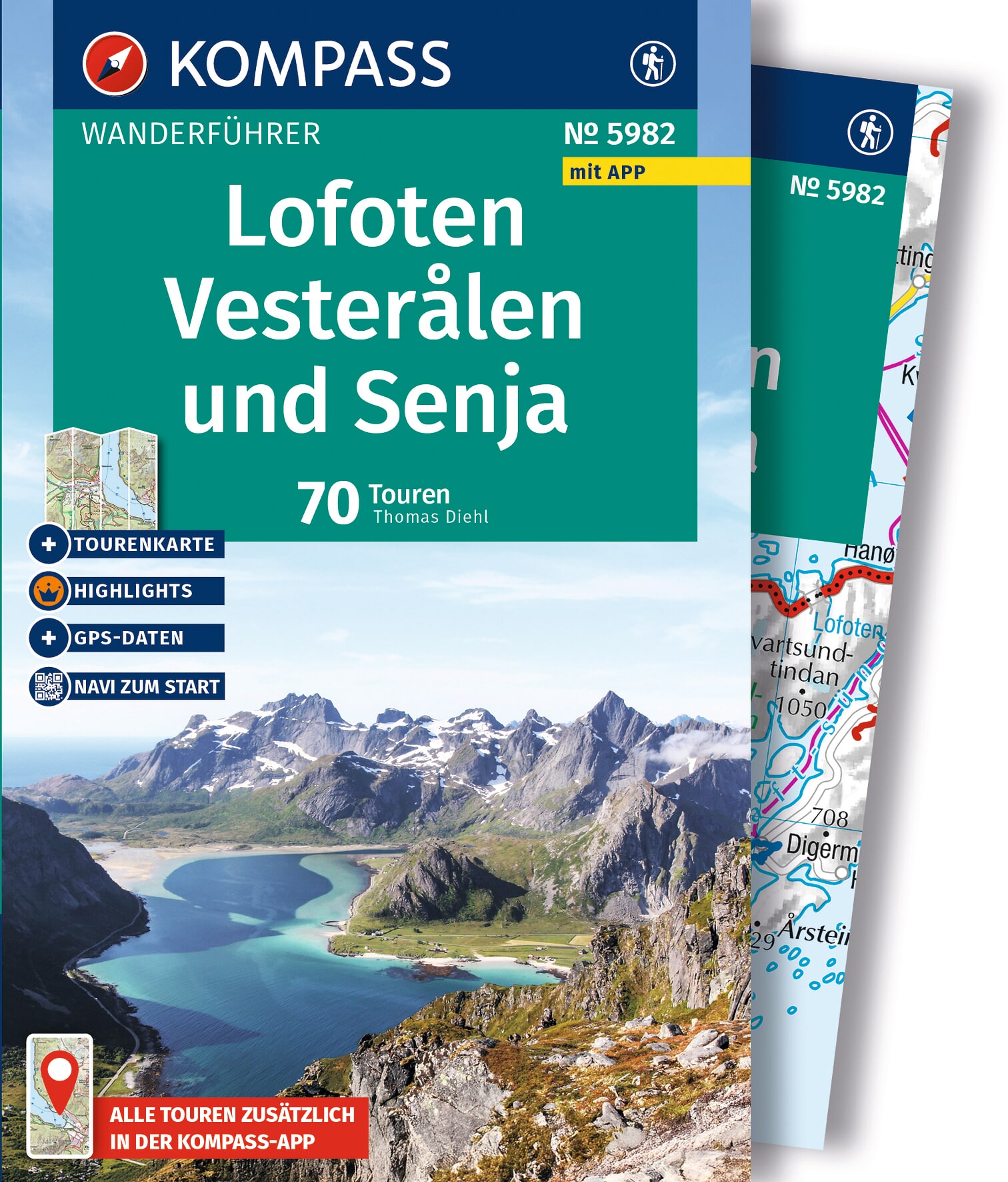 MAIRDUMONT Lofoten, Vesterålen und Senja, 70 Touren mit Extra-Tourenkarte