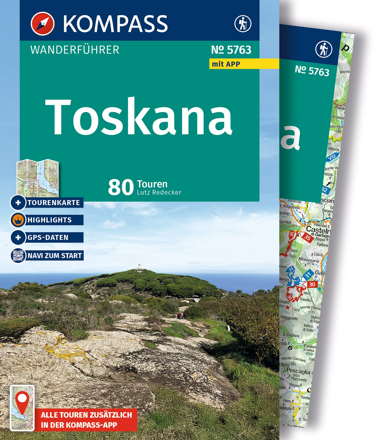 MAIRDUMONT Toskana, 80 Touren mit Extra-Tourenkarte